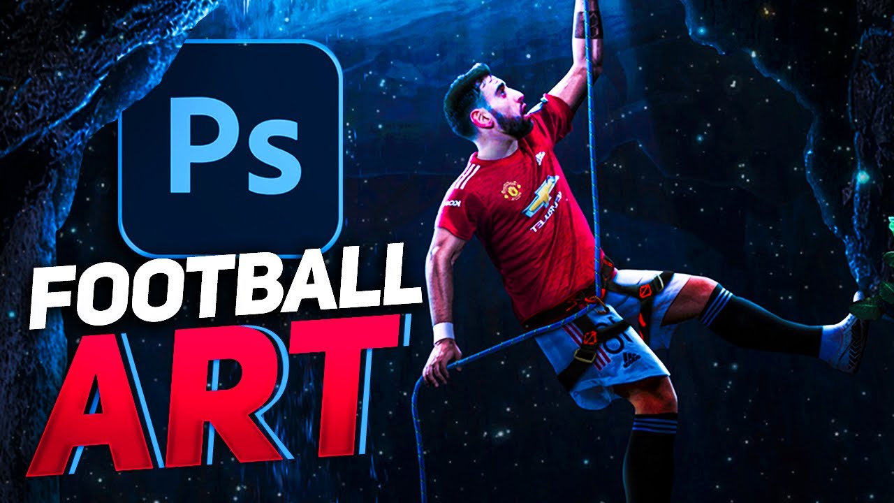 CRÉER UN MONTAGE SUR PHOTOSHOP (FOOTBALL SPEED ART)
