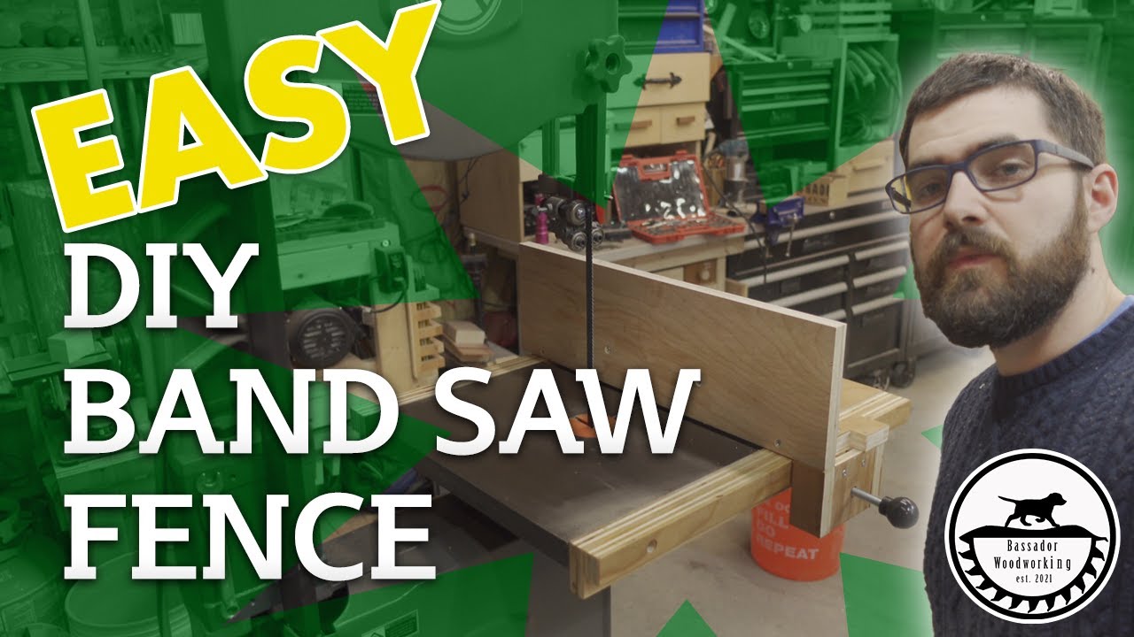 DIY Bandsaw Fence: Band Saw Upgrades Continue