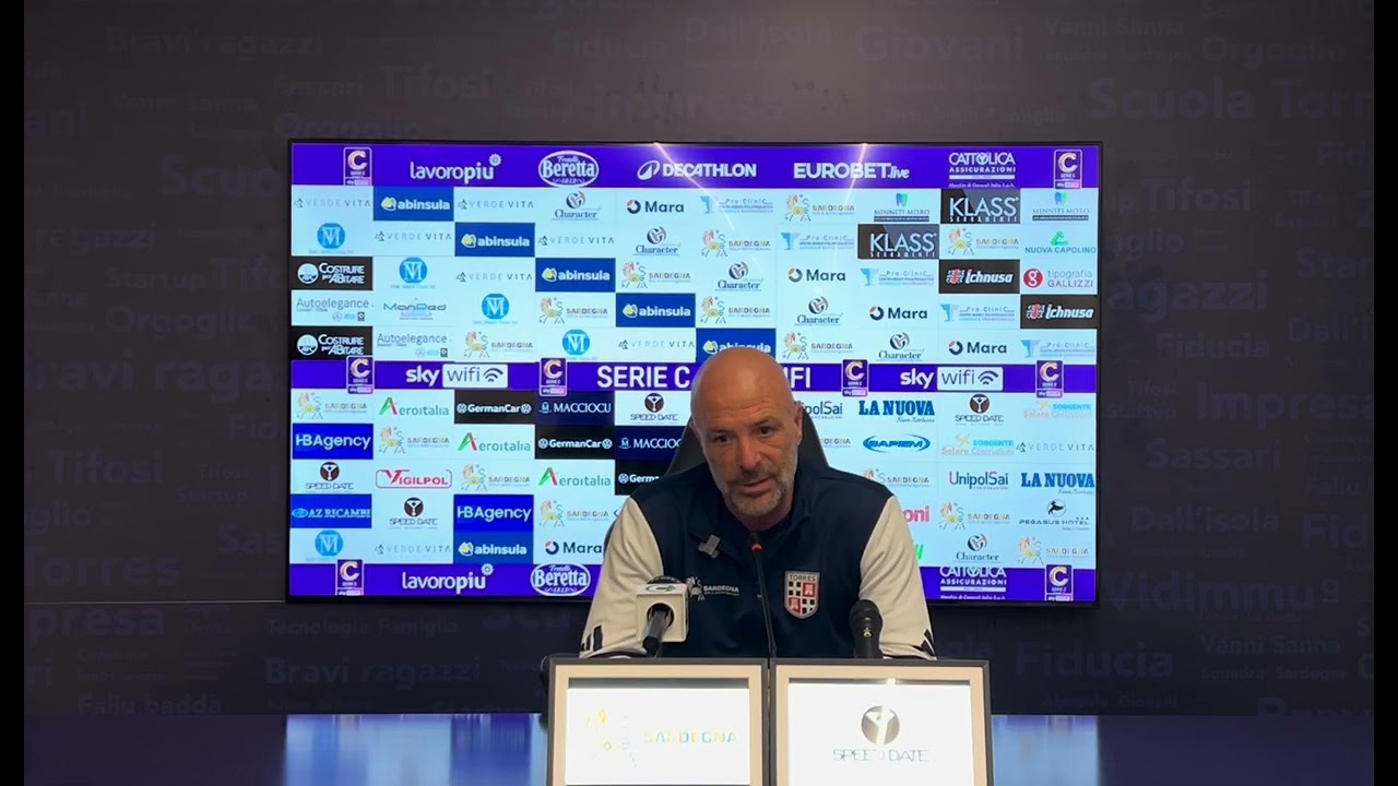 Torres-Pineto: la conferenza post partita di Mister Greco