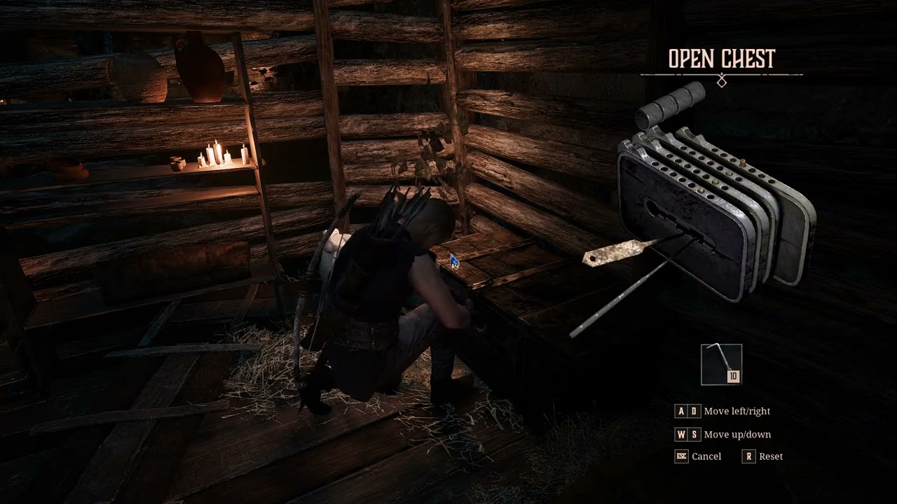 Gothic 1 Remake. Whistler's Chest. Old Camp. 19 moves. Picklock guide.