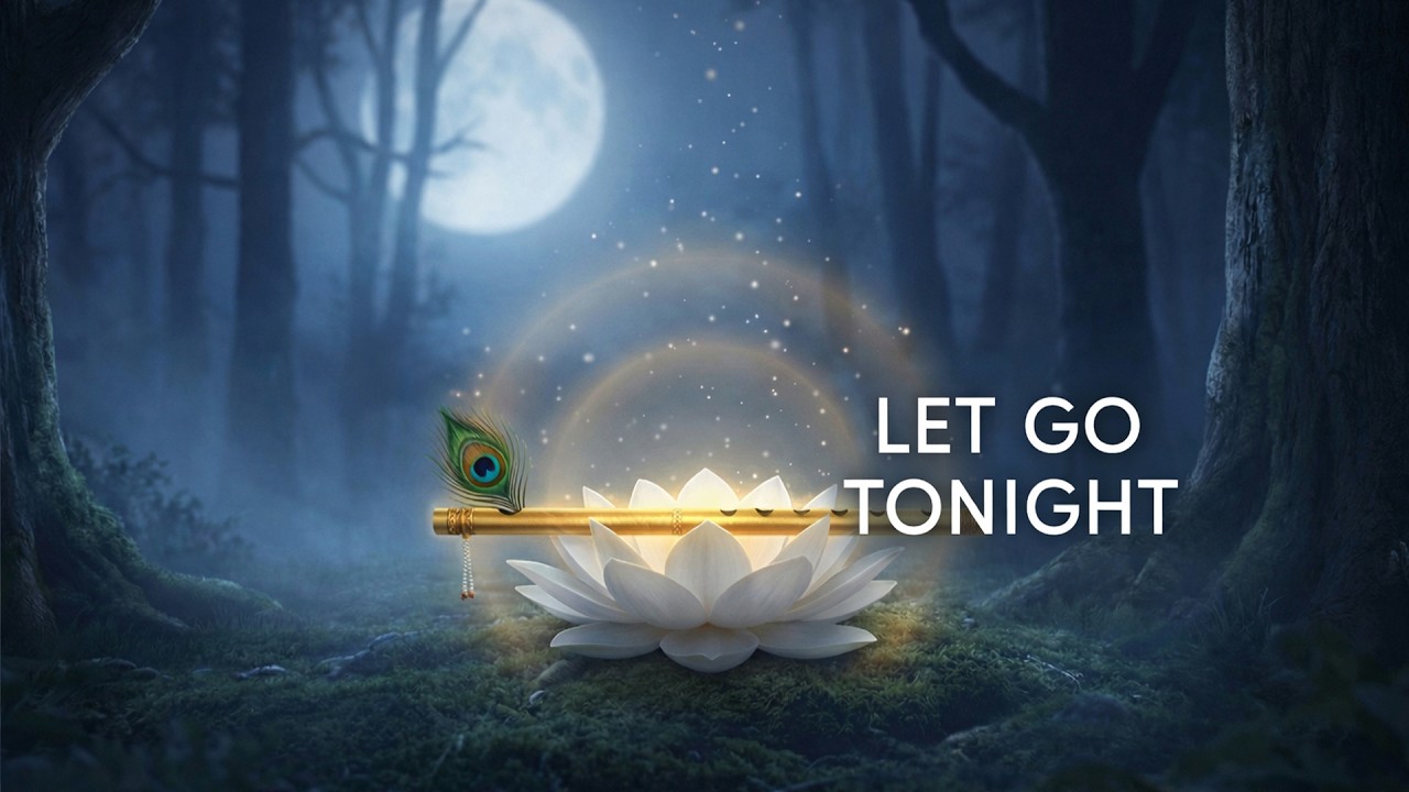 Let Go Tonight 🌙Krishna’s Bansuri for Deep Stress Relief