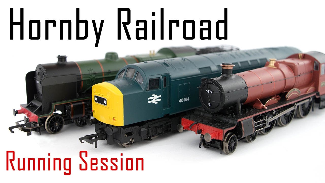 The Big Hornby Railroad Running Session