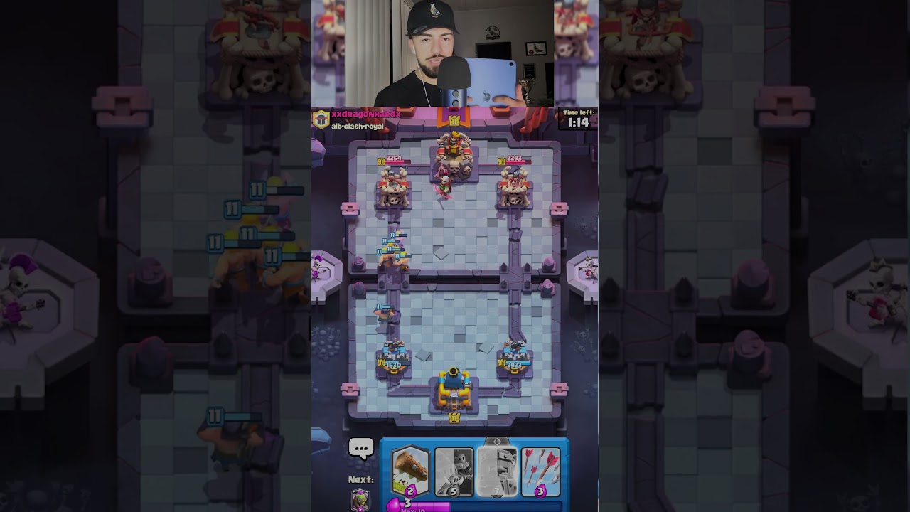Расслабьтесь в Clash Royale ASMRS Подпишитесь, чтобы играть ещё более расслабленно #ASMR #ClashRo...