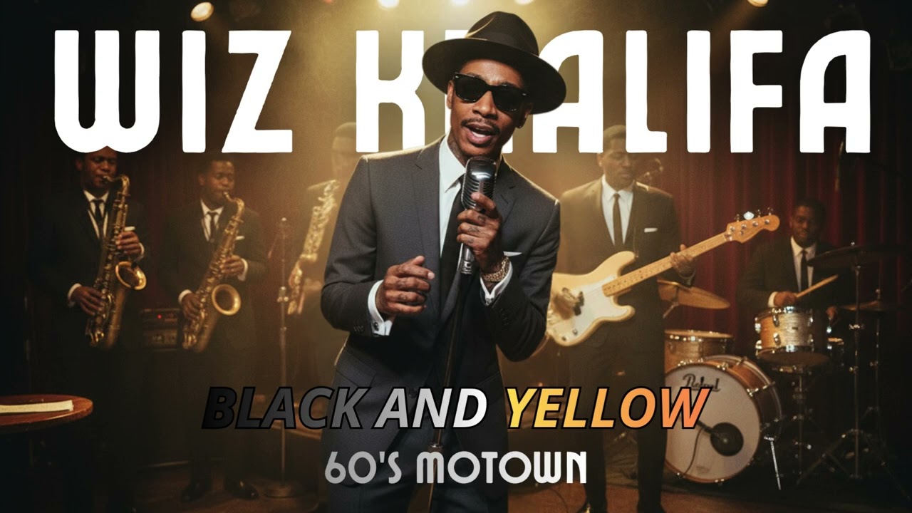 Wiz Khalifa - Black & Yellow | Vintage 60s Style Cover