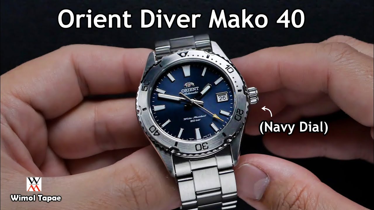 ทำมาแบบนี้ขายดีแน่นอน! Orient Diver Mako 40 (39.9mm) - Wimol Tapae