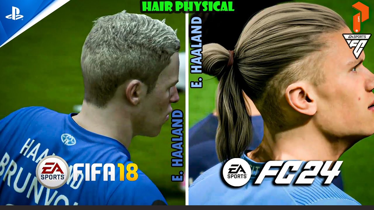 Fifa 18 vs Fc 24 PS5 Comparison! (Gameplay, Graphics, Player Animation, and more!) #comparison #fifa