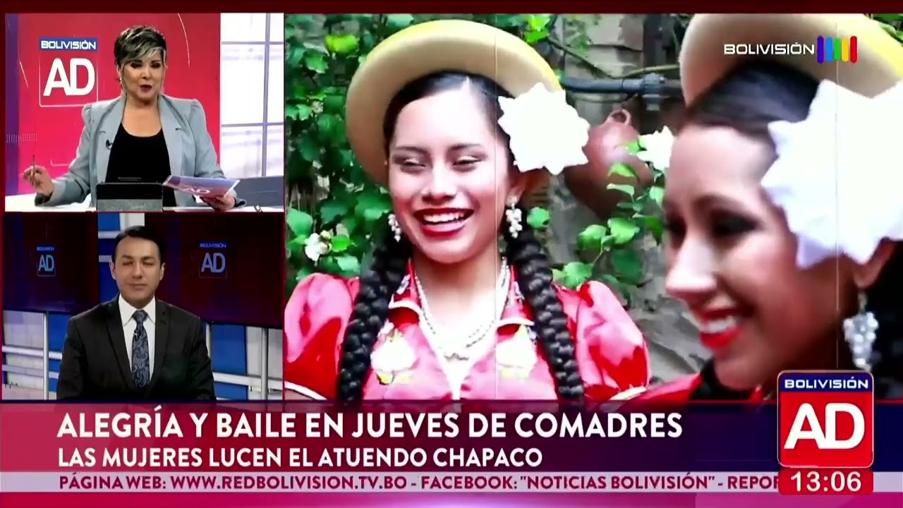 En La Paz, Cochabamba y Tarija celebran el Jueves de Comadres con ferias y música tradicional