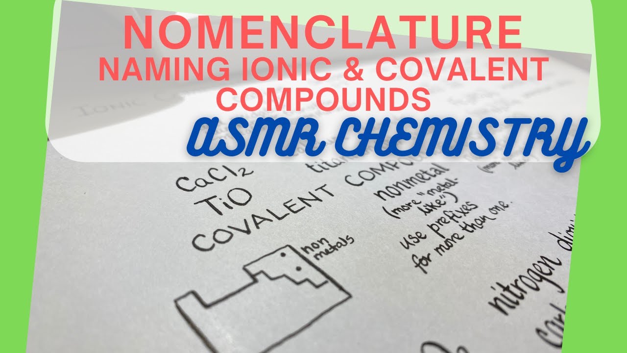 [ASMR Chemistry] Номенклатура | Наименование бинарных соединений | Ионные и ковалентные