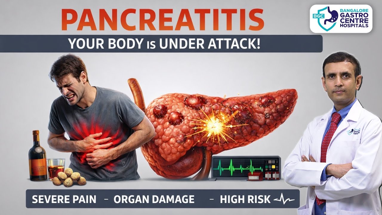 Pancreatitis Explained: Causes, Symptoms & How It Damages Your Body (Acute vs Chronic) | India