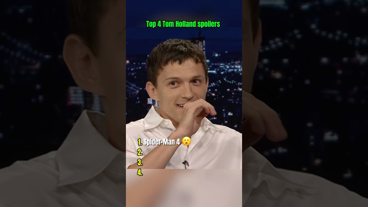Tom Holland really can&rsquo;t keep secrets 😭 which spoiler moment is your favorite? #tomholland #marvel