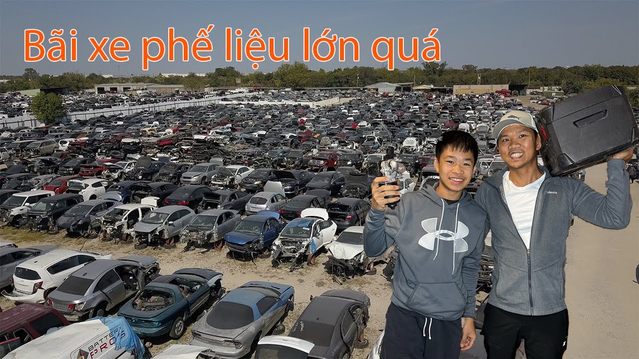 Khám phá nghĩa địa xe cũ ở Mỹ, tìm kiếm món đồ bị lãng quên.