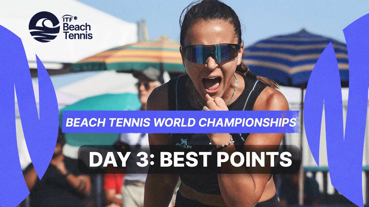 Beach Tennis World Championships | Day 3 | Best Shots