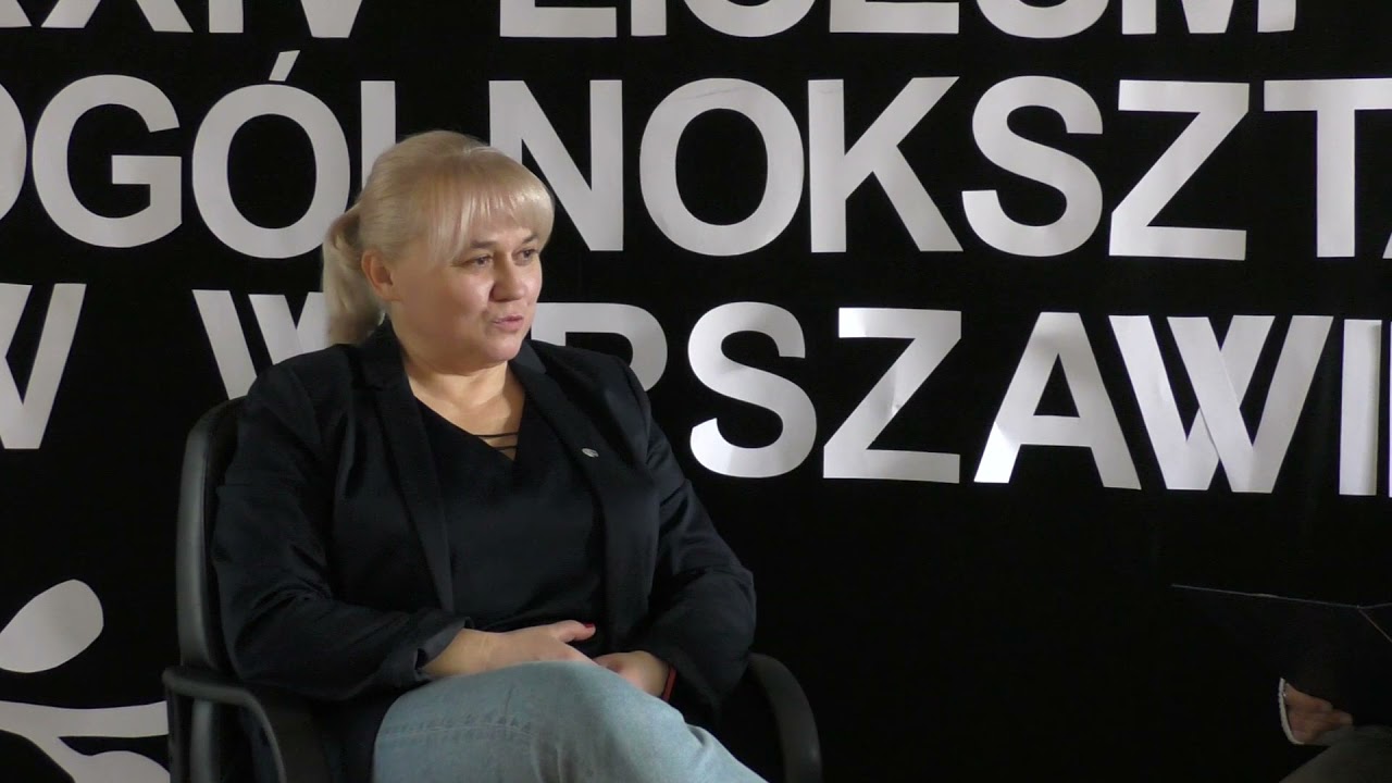 XXIV LO - Wywiady w ramach 75-lecia - Renata Czosnecka