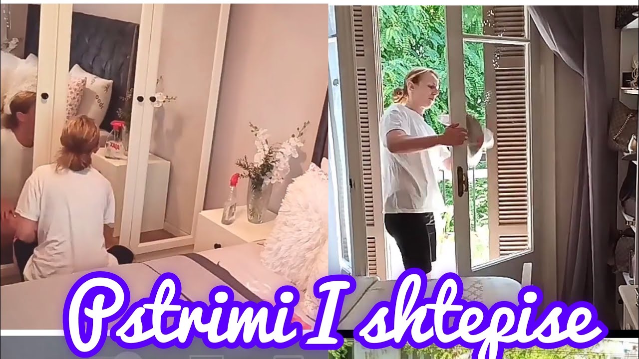 Vlog/ krevat i ri/ rutina e mengjesit// si e pastroj shtepine *