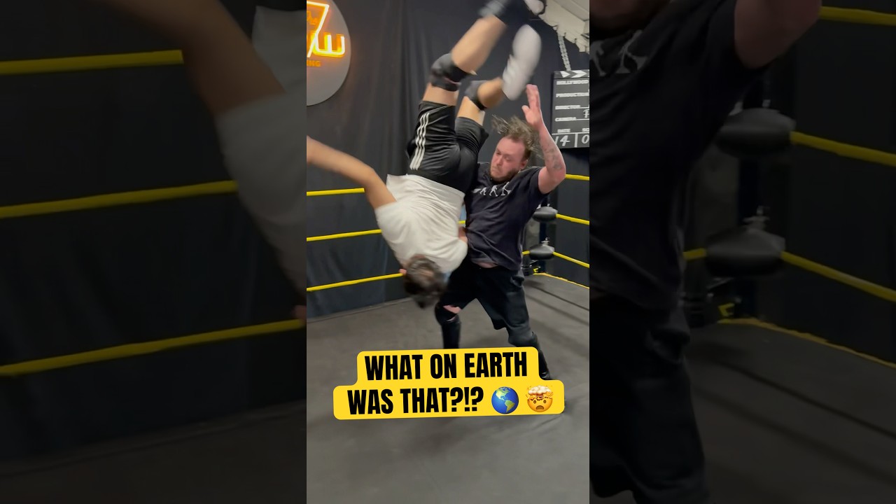 WHAT WAS THE MOVE AT THE END?!? 🤯🤯🤔 #wrestlemania #tna #prowrestling  #wwe #wow #ppw #sheffield