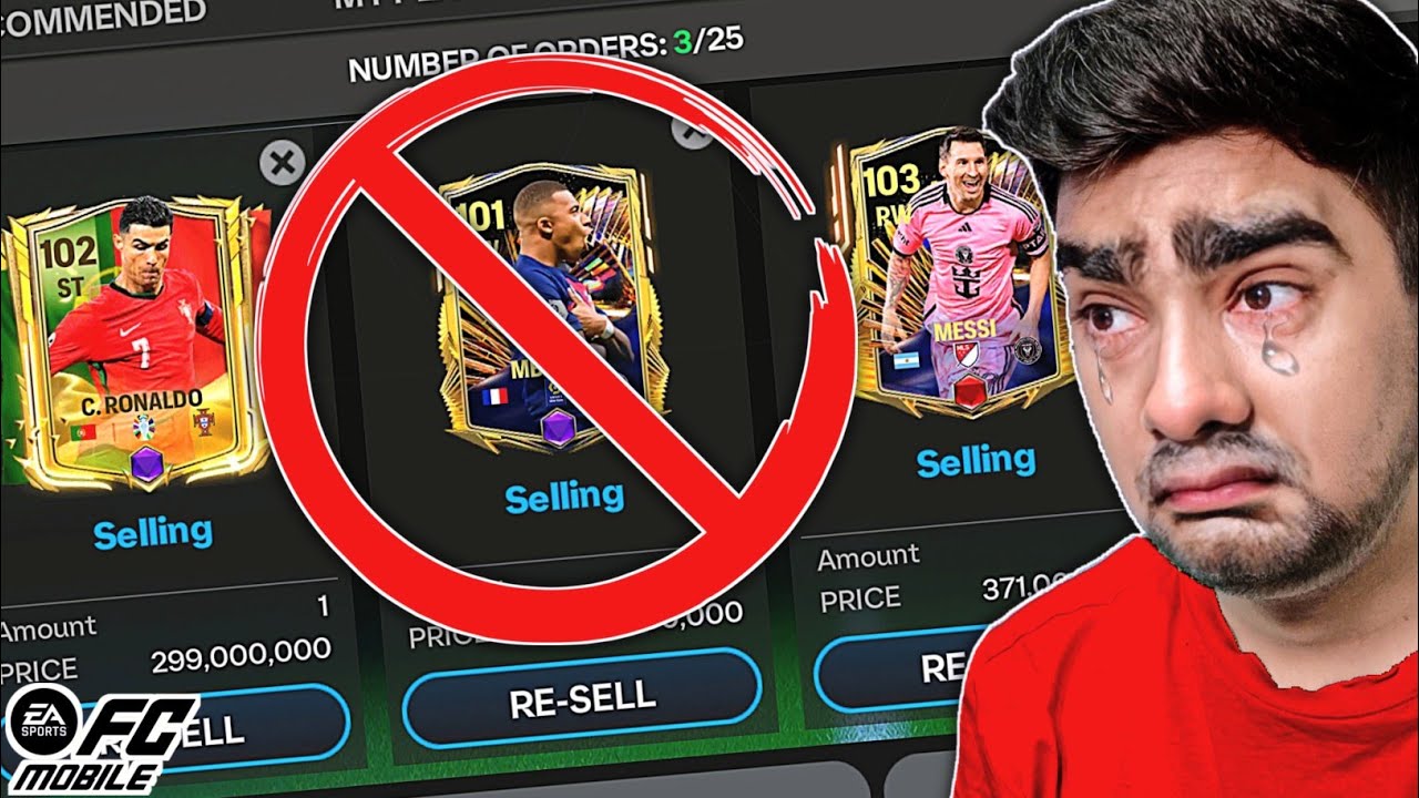 DHOKA! I CAN'T SELL MY MESSI, RONALDO, MBAPPÉ In FC Mobile