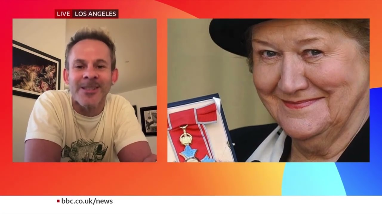 Dominic Monaghan pays tribute to Dame Patricia Routledge (BBC Breakfast, 4 October 2025)