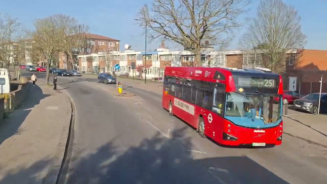 298 FRV Arnos Grove Station - Potters Bar Station 08/03/2025