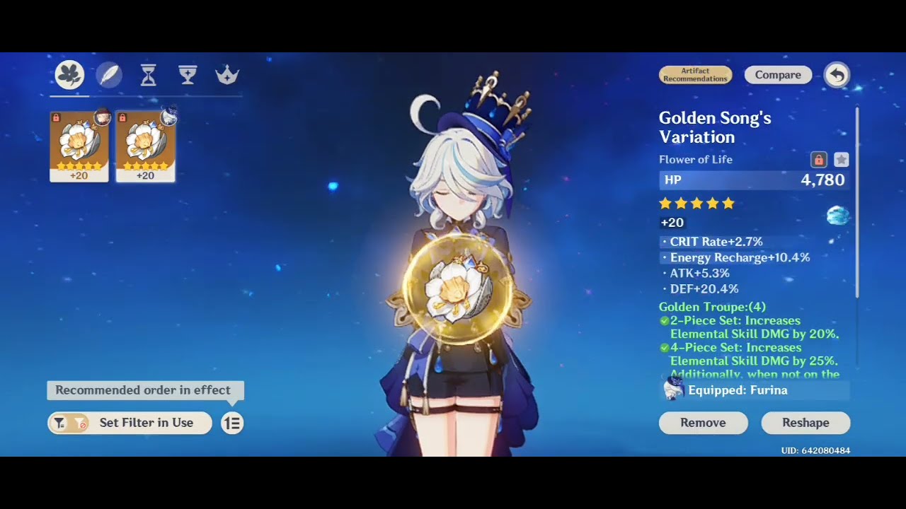 account cleaning before skirk: EP 1 - Furina 🫧 #subscribepls #genshinimpact #furina 