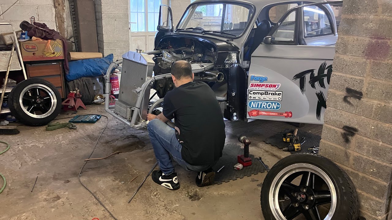 Morris Minor V8 project. September update