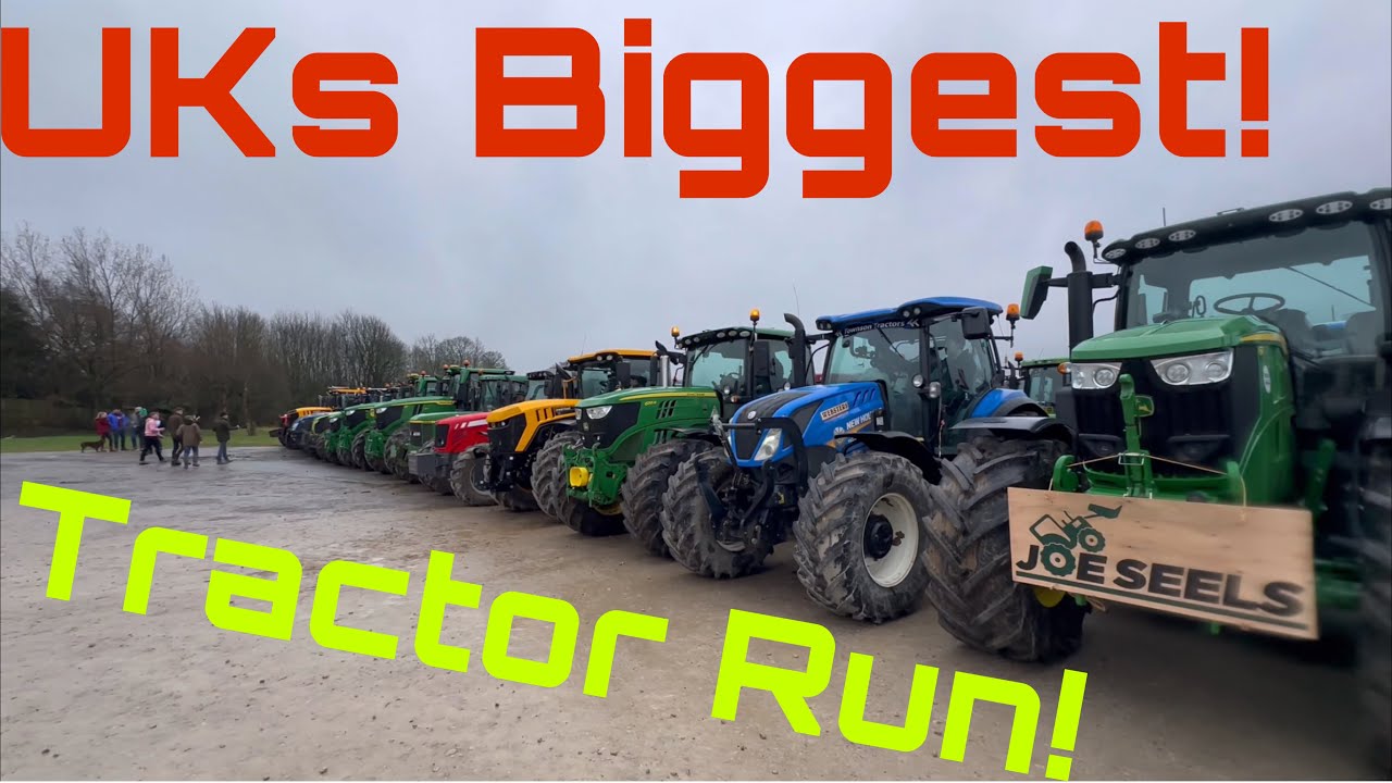 Knaresborough Tractor Run 2024! UK Farmers Biggest!