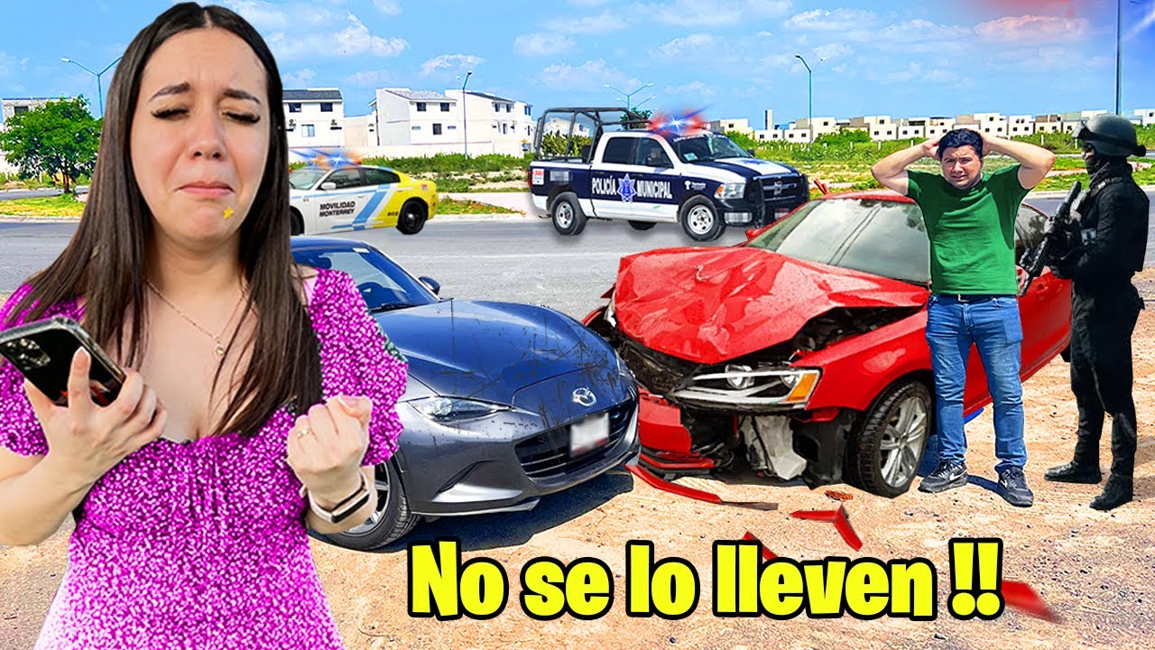 Este IDIOTA le CHOCÓ a mi NOVIA y SE ESCAPÓ !😡 (lo alcanzamos)