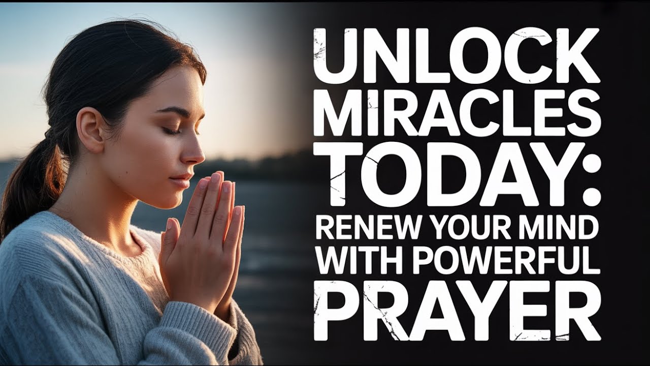 Transform My Mind Today: A Powerful Morning Prayer for Divine Renewal and Miraculous Breakthroughs