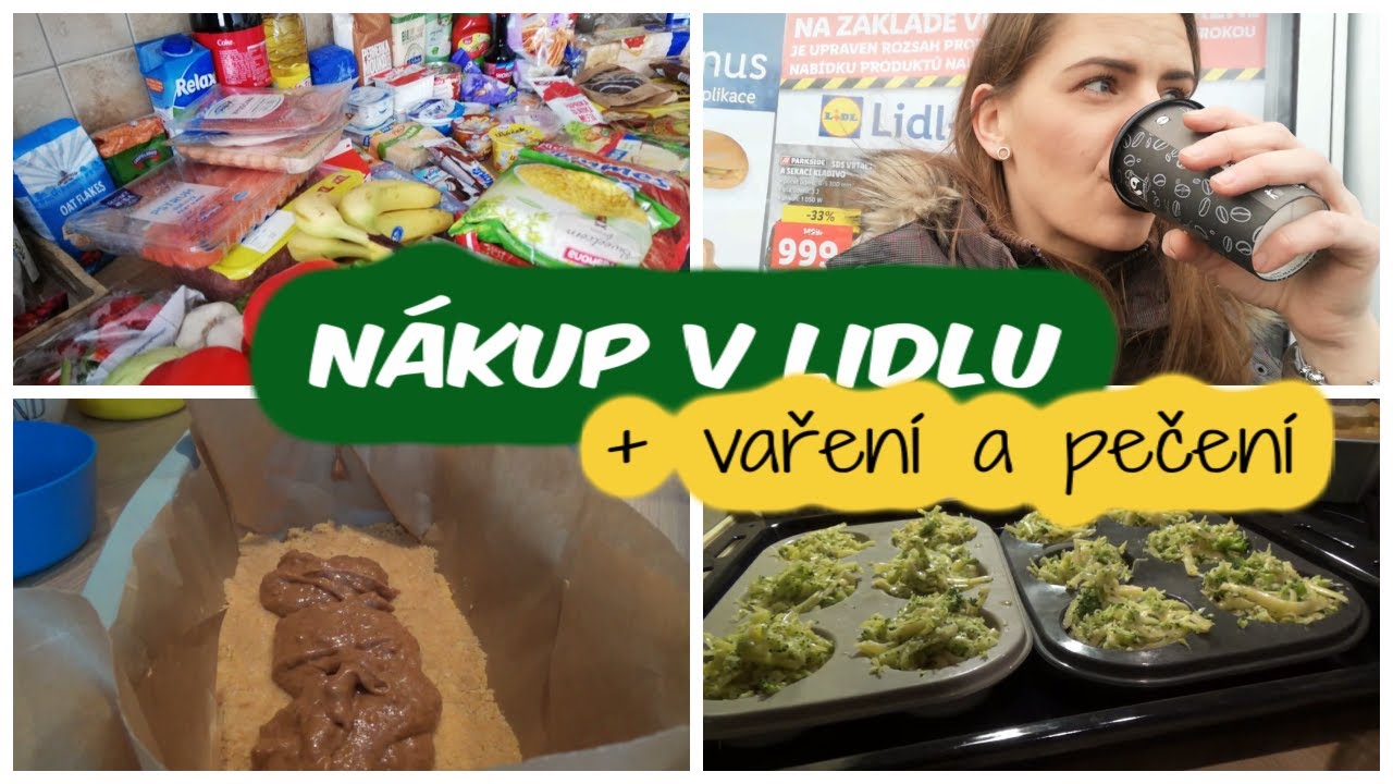 NÁKUP V LIDLU- vařím a peču (Lotus cheesecake, čočkové curry, slané muffiny)