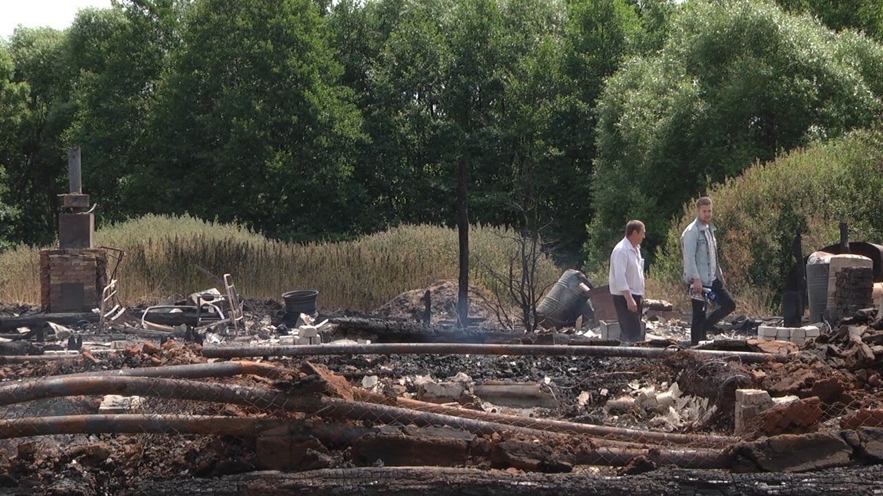 Большой пожар в Ширингушах