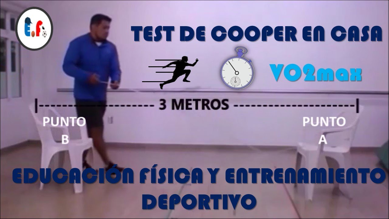 TEST DE COOPER | CALCULA TU VO2máx | EDUCACIÓN  FÍSICA  EN CASA