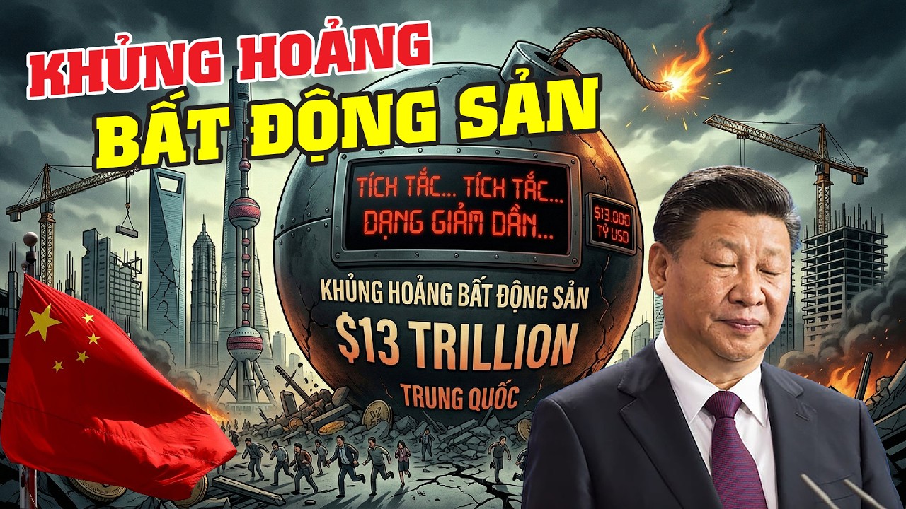 Khủng Hoảng BĐS Trung Quốc: Tệ Gấp 10 Lần 2008 Mỹ, 60 Triệu Căn Nhà Ma, Evergrande Chỉ Là Mở Đầu
