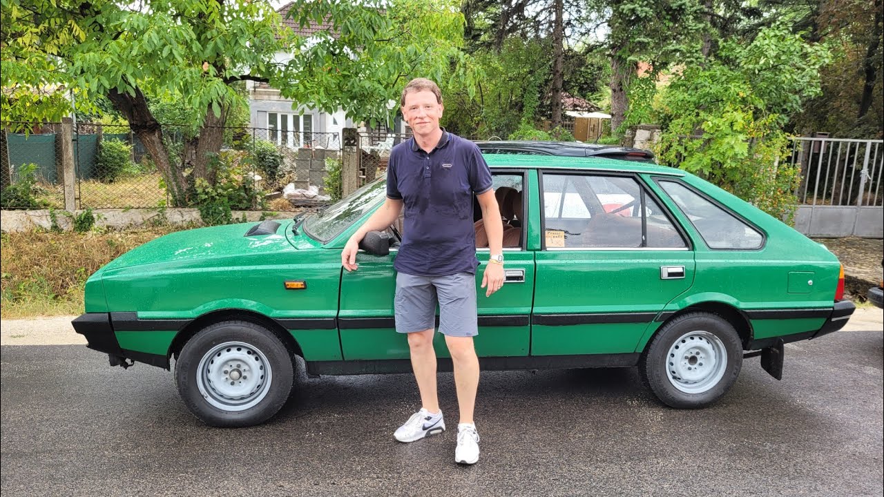 Zygmunt i taxówka po Dziadku - FSO Polonez przejściówka / Zlot Polski Fiat 125p Hungary Balaton