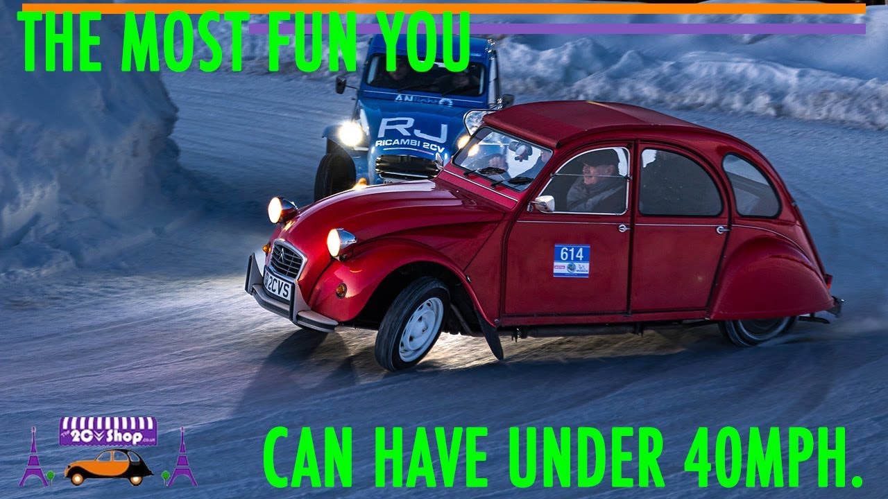 Did our 2cv survive ice racing, part 3.