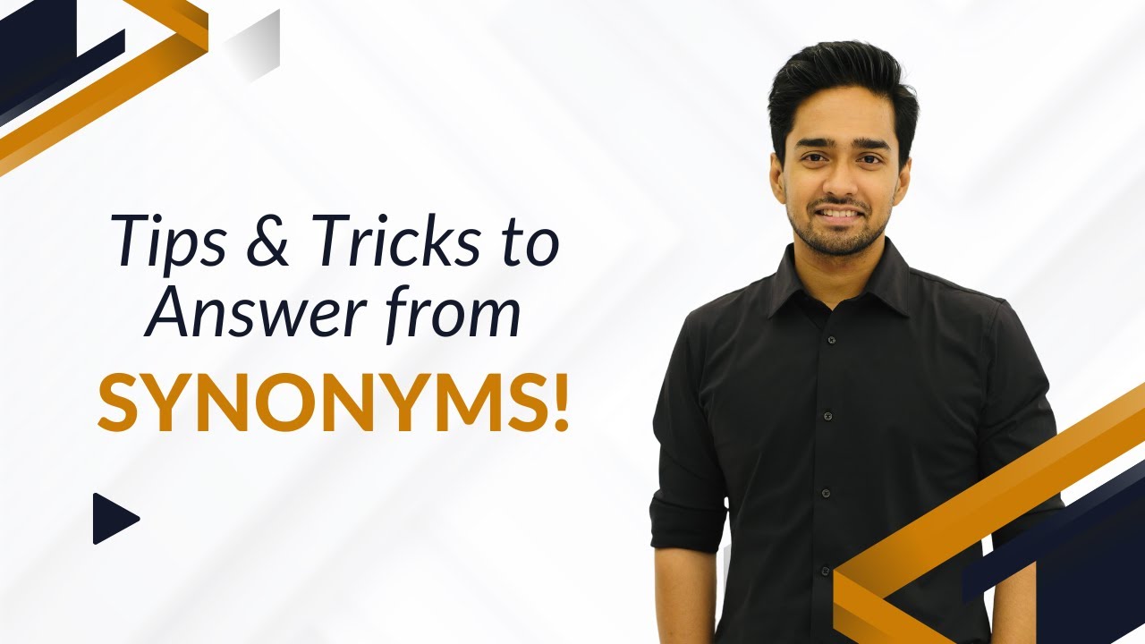 How to Answer from Synonyms? | HSC English | SH Jay