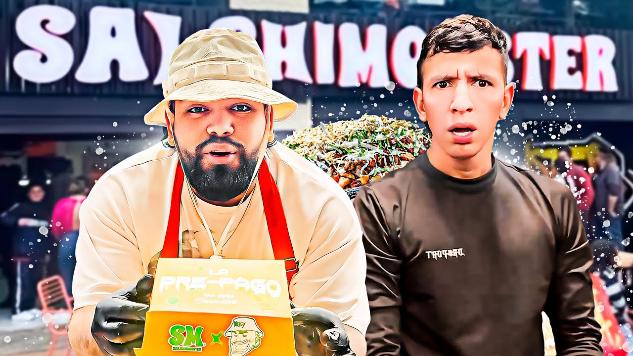 IRL EN UNA SALCHIPAPERIA ¿CÓMO SE HACE?🤨 | El Chanty IRL #101