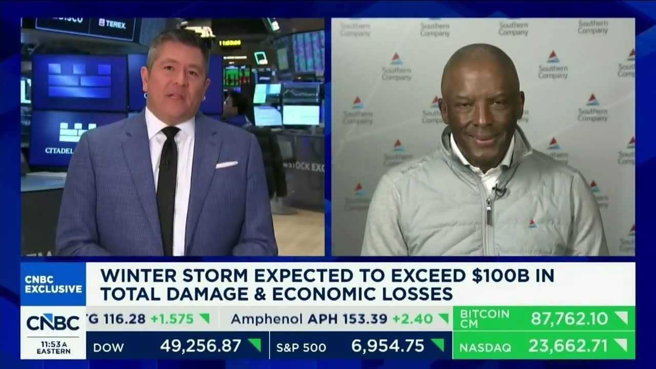 Chris Womack CNBC Interview: Winter Storm Fern