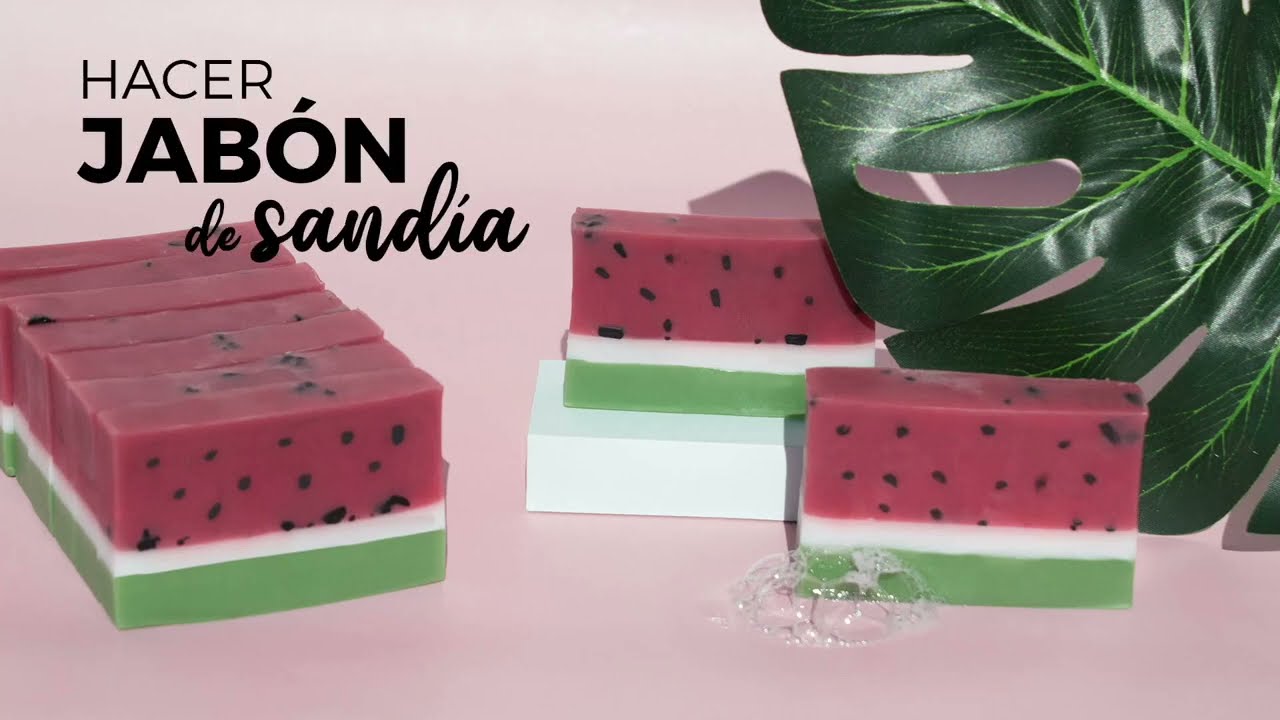 Hacer jabon de Sandia