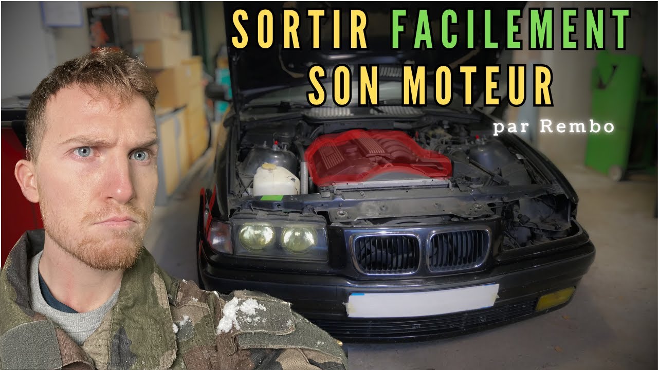 Sortir facilement son moteur en 3 ETAPES (M52 - Épisode 1)