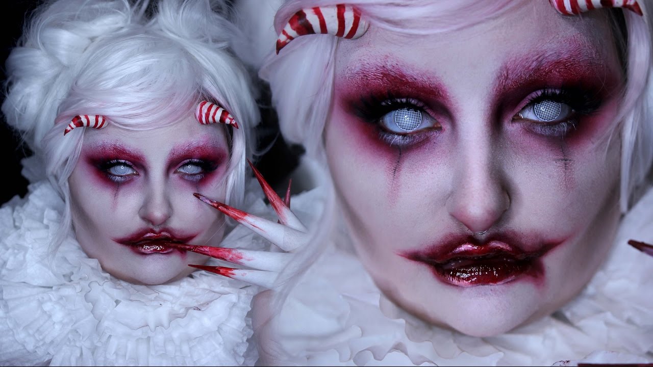 RED QUEEN | Michael Hussar w/ Goldie Starling | Halloween Costume Makeup Tutorial | RawBeautyKristi