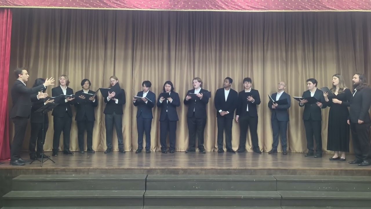 Georgian song Mravaljamieri The Yale Russian Chorus