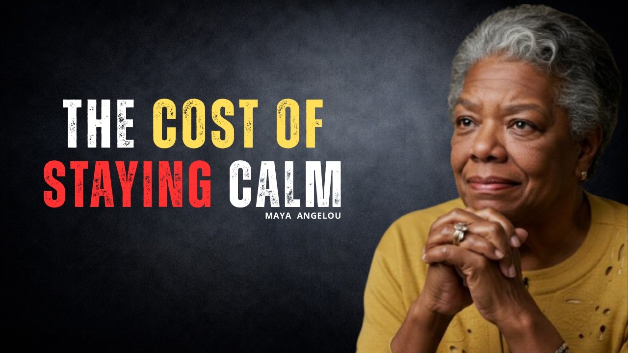 You’re the Calm One. No One Sees the Cost | MAYA ANGLEOU