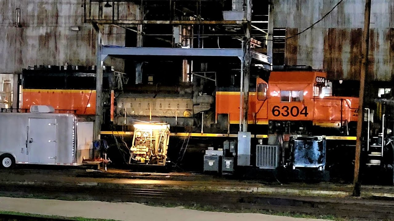 BNSF 6304 Load Test