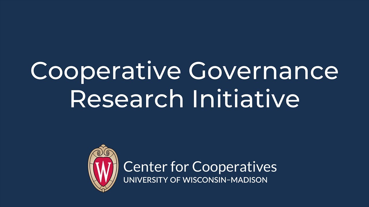 Cooperative Governance Research Initiative