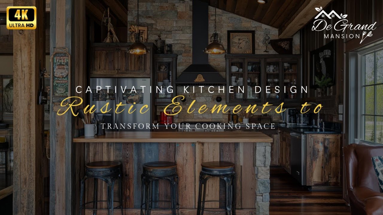 Captivating Kitchen Design: Rustic Elements to Transform Your Cooking Space