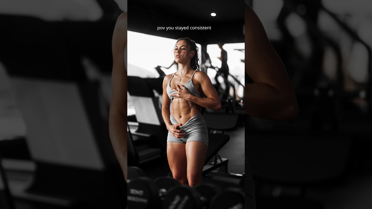 GYM GIRL MOTIVATION 💪🏼 #glowup #gymgirlshorts #bodytransformation #gains #leangains #gymshorts