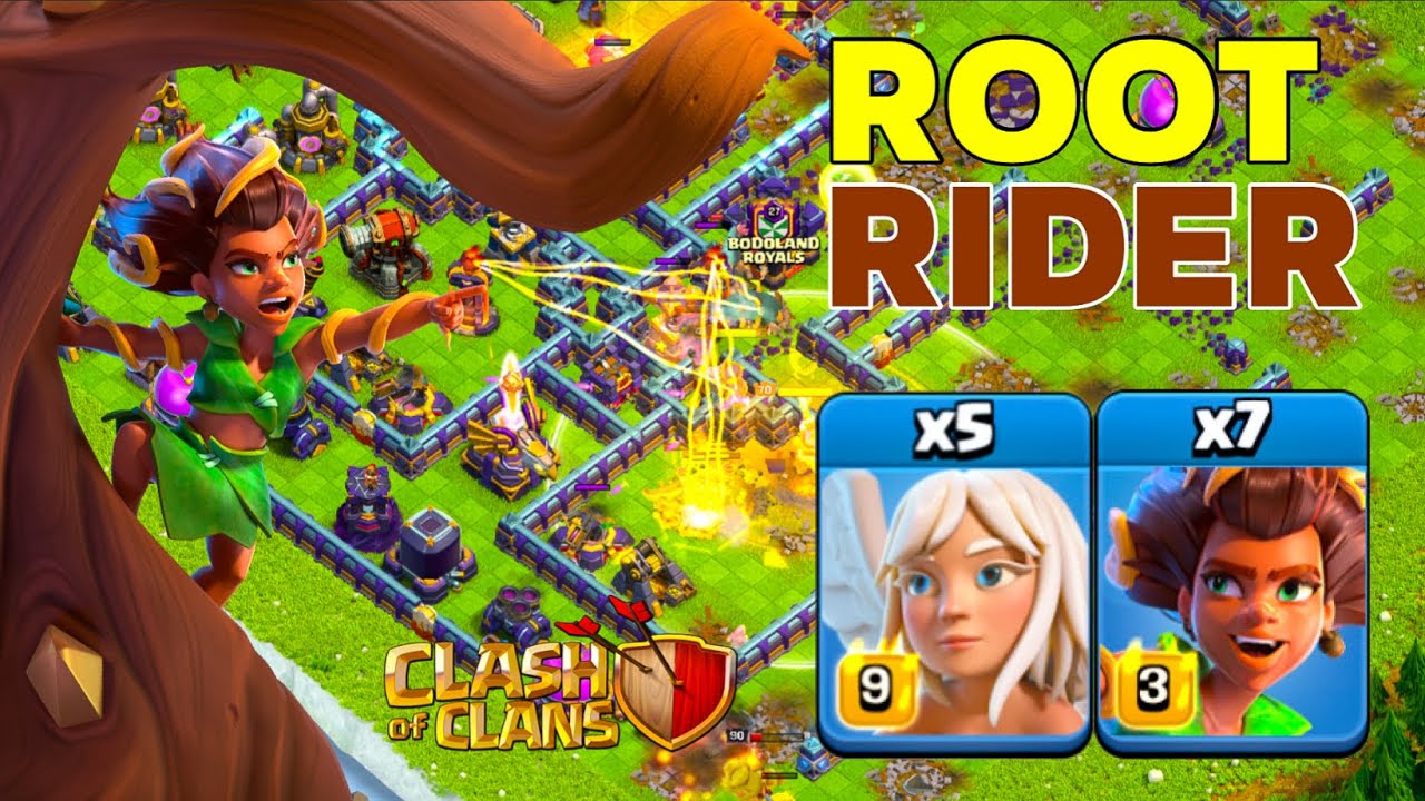 Mastering TH16 Queen Charge Root Rider Strategy: Legend League Wrecking Attacks!