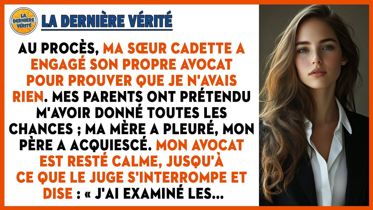 Au Procès, Ils M'ont Traitée De Fauchée, Mes Parents Pleuraient, Jusqu'à Ce Que Le Juge Fasse Une...