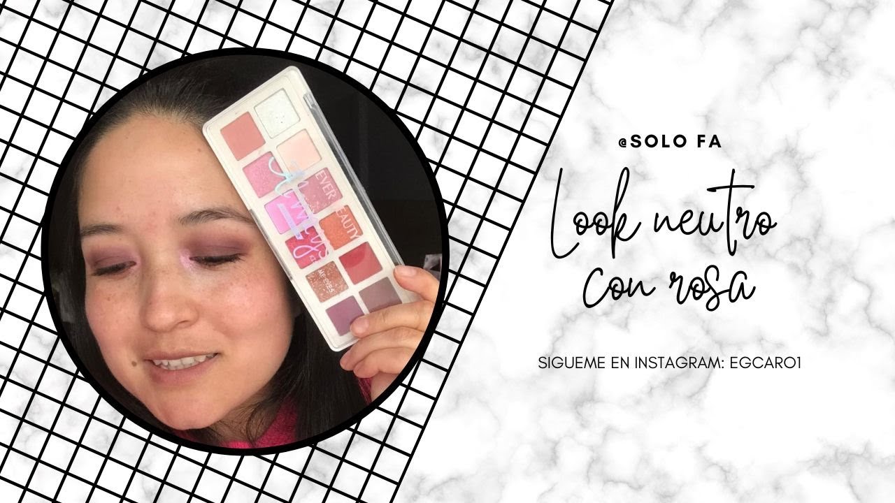 Pop rosa en look neutro ° Solo Fa