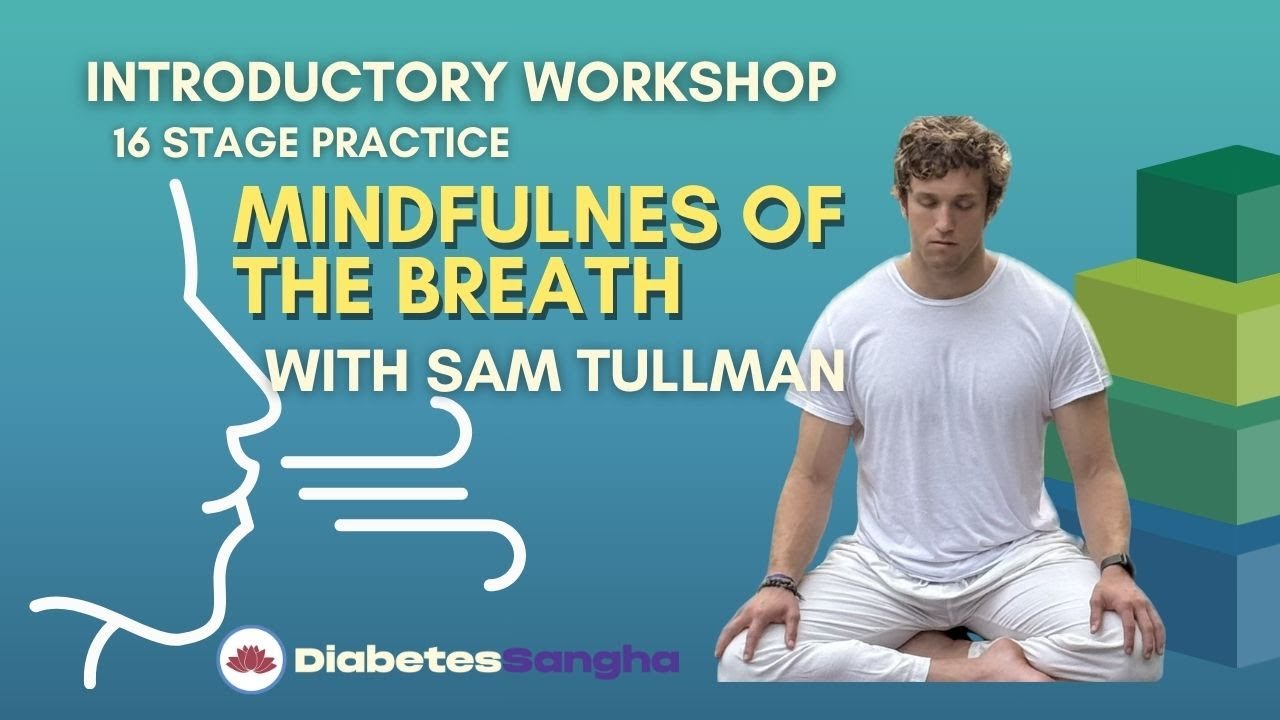 Workshop:  Mindfulness of the breath. 16 Stage Meditation series, by Sam Tullman