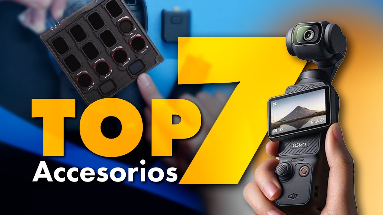 🔥 NECESITAS ESTO 🤯 en tu DJI Pocket 3 🏆 TOP Accesorios